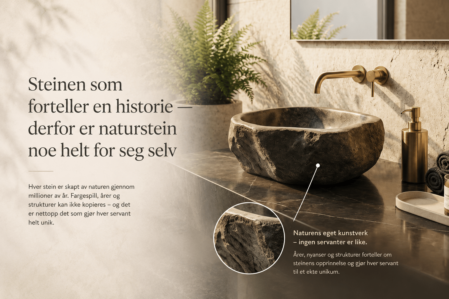 Steinen som forteller en historie — derfor er naturstein noe helt for seg selv