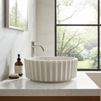 White Marble Washbasin - ALBA