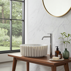 White Marble Washbasin - ALBA