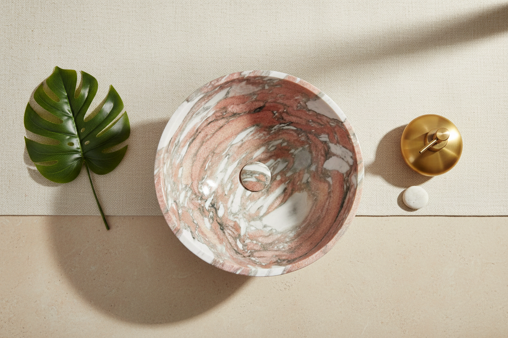 Norwegian Rose Marmor Servant  – RUBI 