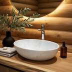 Hvit Marmor Servant – OVAN 