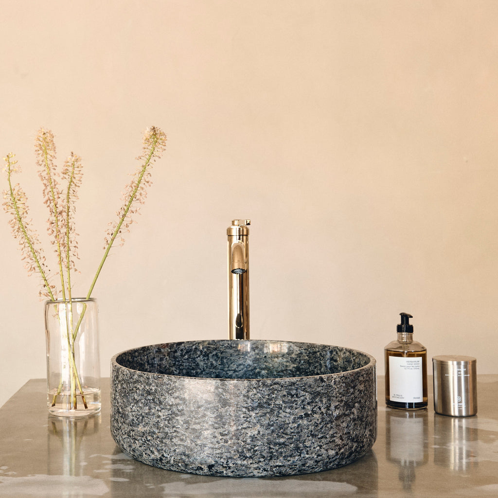 Larvikite Stone Washbasin - Royal FARA