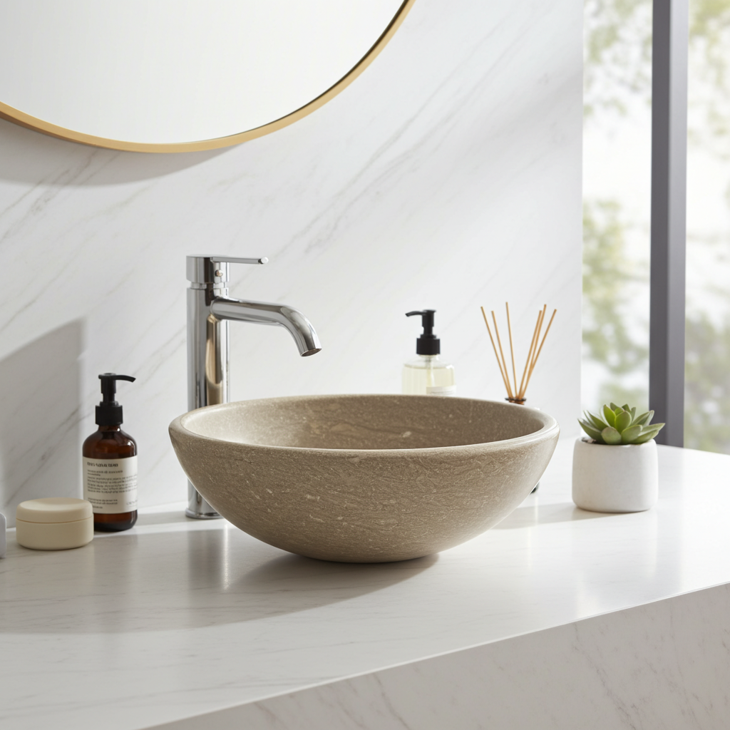 Servant i Marine Green kalkstein - SERA