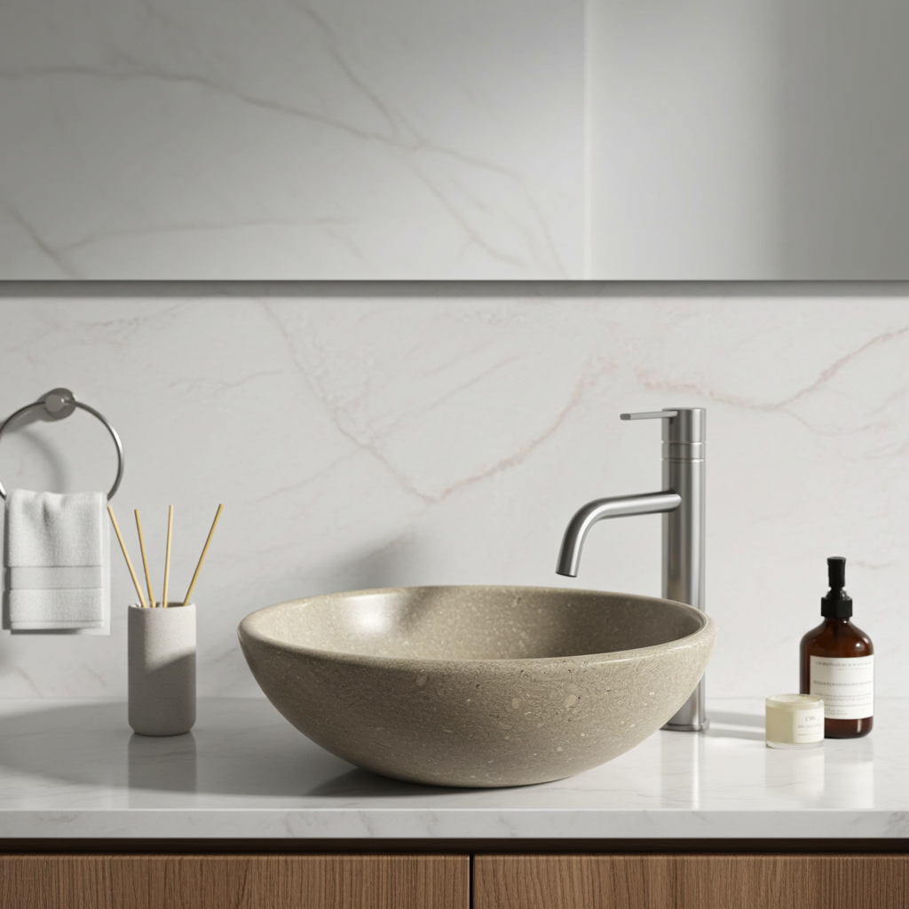 Servant i Marine Green kalkstein - SERA