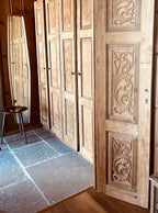 Teak Antique Wood Double Door - ELVV Servanter